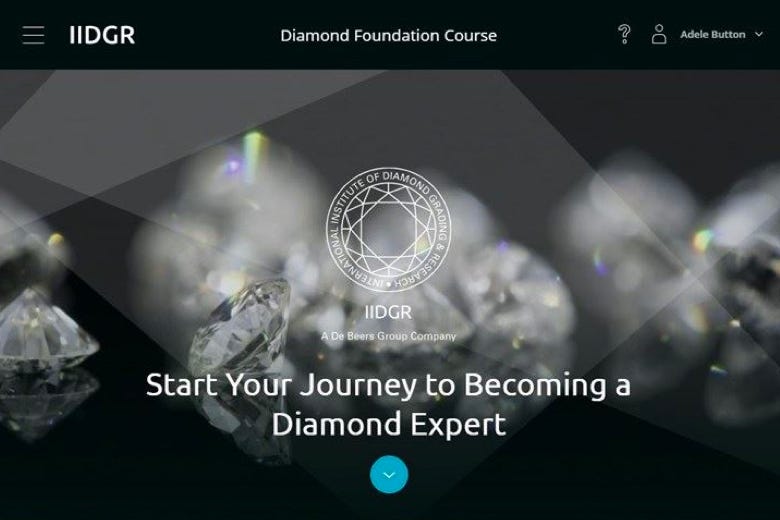 De Beers Diamond Foundation Course