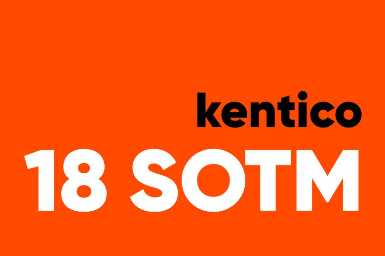 18 Kentico Site of the Month awards
