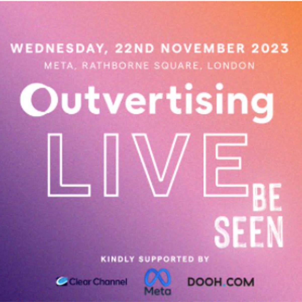 Outvertising Live - Where the day job and gay job collide