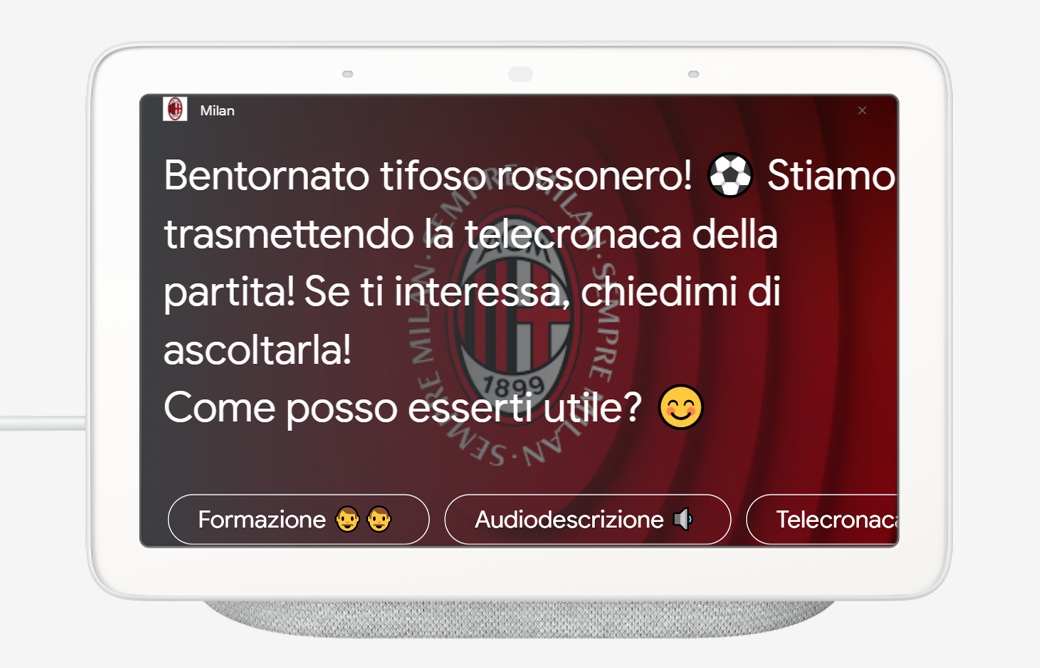 Telecronaca partite Milan: come ascoltare le dirette con Google