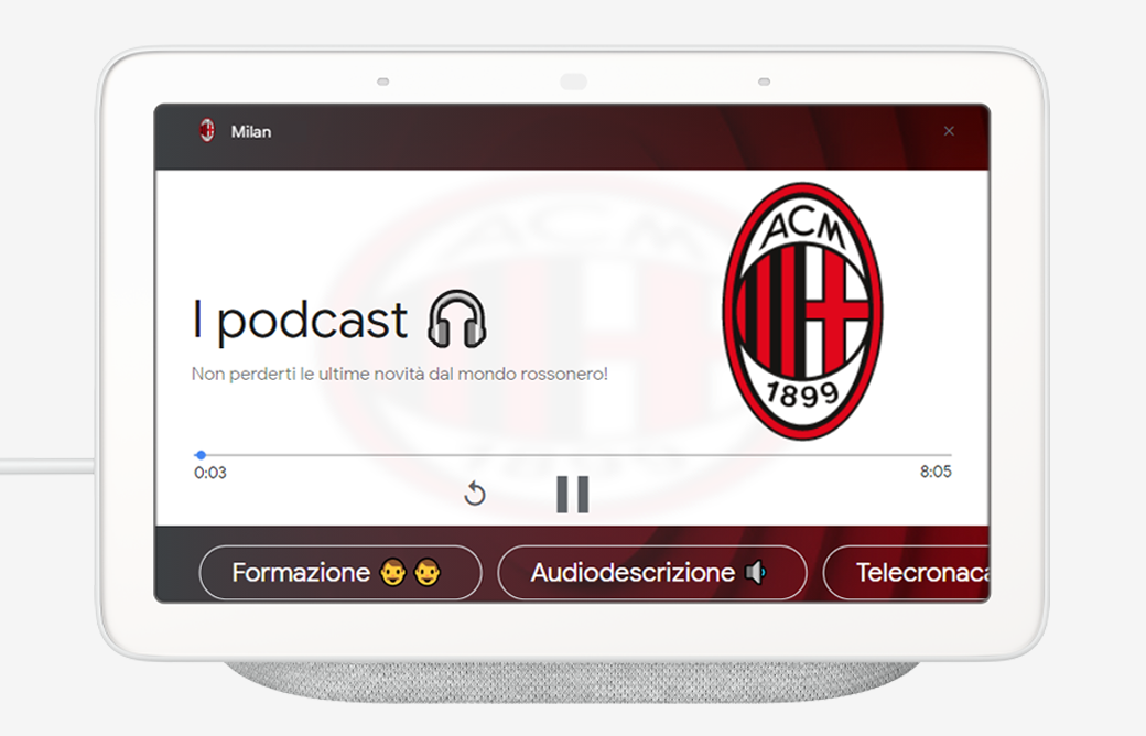 Ascolta i Podcast dell’AC Milan
