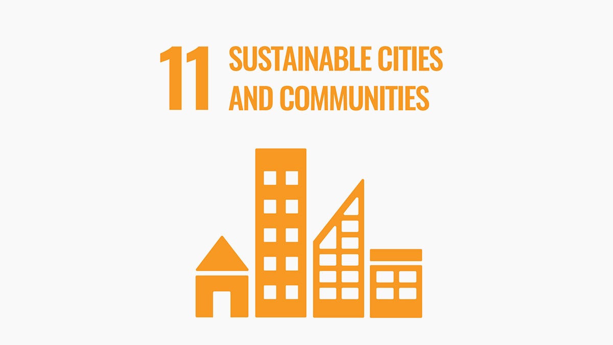 Sustainable cities and communities