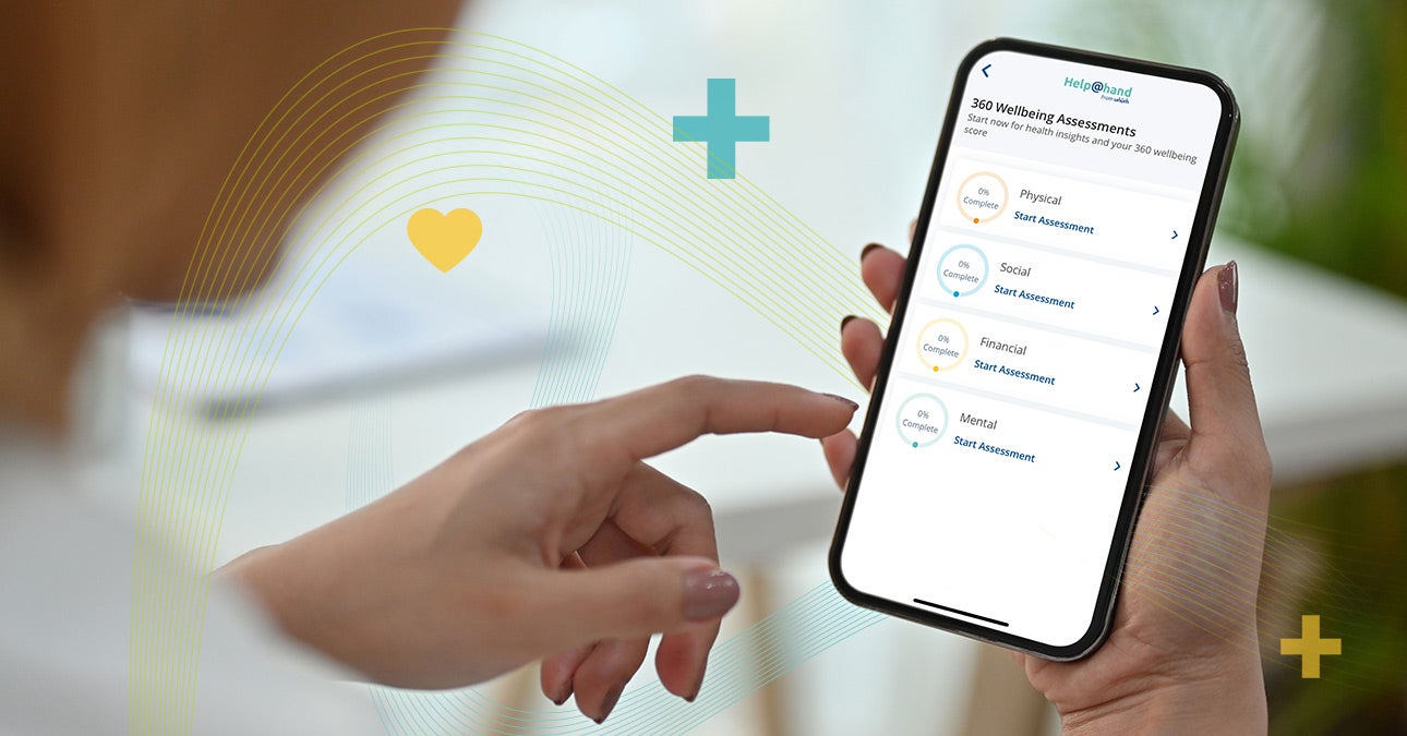 Getting 360 wellbeing score with Help@hand from Unum
