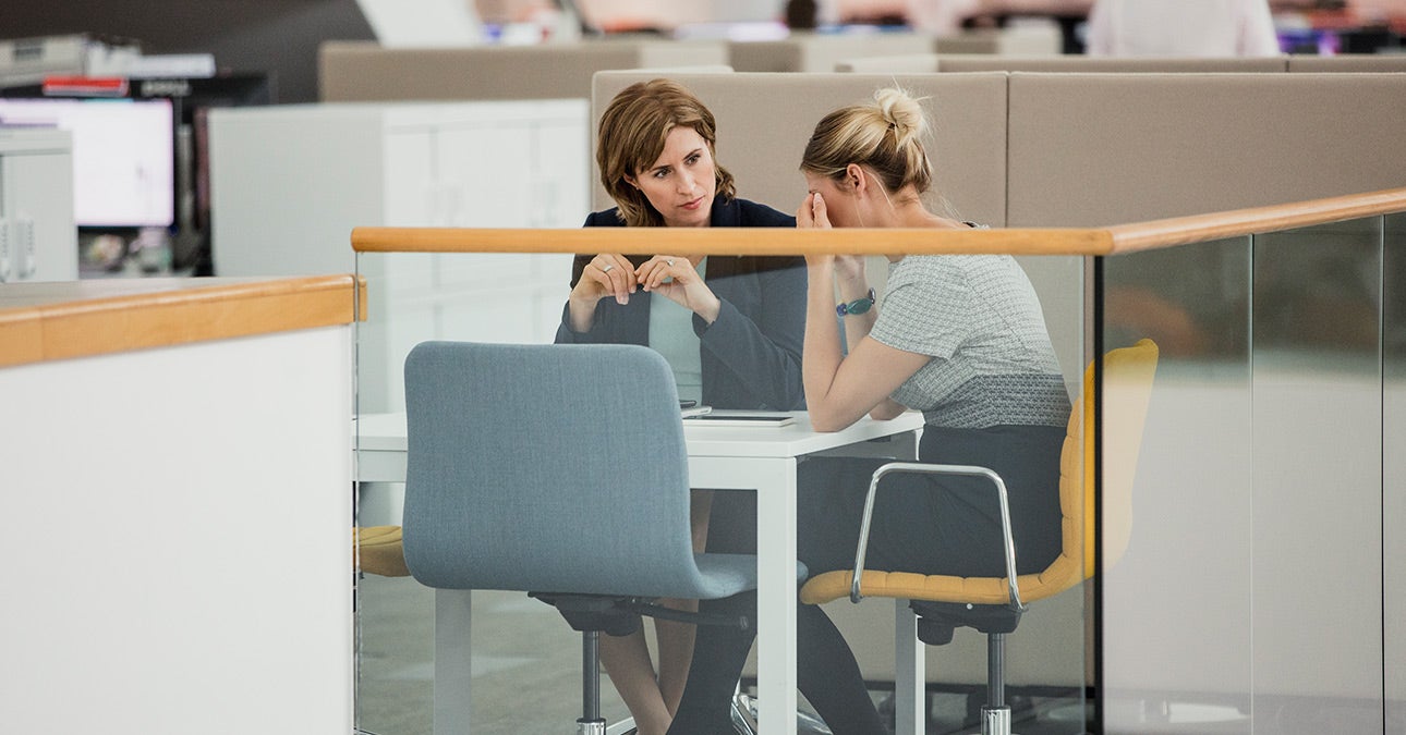 Supporting employees under stress