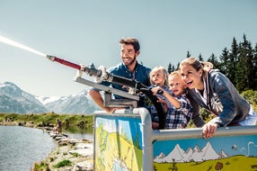 Familienzeit auf der Schmittenhöhe © Schmittenhöhebahn