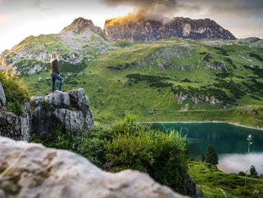 Formarinsee-und-Rote-Wand © Oesterreich-Werbung Foto Dietmar Denger Formarinsee-und-Rote-Wand © Oesterreich-Werbung Foto Dietmar Denger