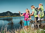 Wanderung zum Plettsauteich Schmittenhöhe © Schmittenhöhebahn AG / Felsch Wanderung zum Plettsauteich Schmittenhöhe © Schmittenhöhebahn AG / Felsch