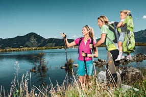 Wanderung zum Plettsauteich Schmittenhöhe © Schmittenhöhebahn AG / Felsch Wanderung zum Plettsauteich Schmittenhöhe © Schmittenhöhebahn AG / Felsch