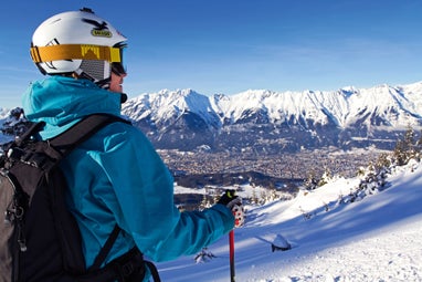 Skifahrer-am-Patscherkofel © Innsbruck-Tourismus Foto Tom Bause