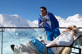 Serfaus-Fiss-Ladis Ski Lounge Serfaus - Terrasse © Seilbahn Komperdell GmbH