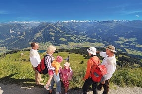 Grandiose Aussicht von der Hohen Salve © Bildarchiv SkiWelt Grandiose Aussicht von der Hohen Salve © Bildarchiv SkiWelt