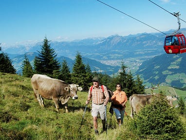 Ein Naturgenuss - Wandern auf die Hohe Salve © Bildarchiv SkiWelt Ein Naturgenuss - Wandern auf die Hohe Salve © Bildarchiv SkiWelt