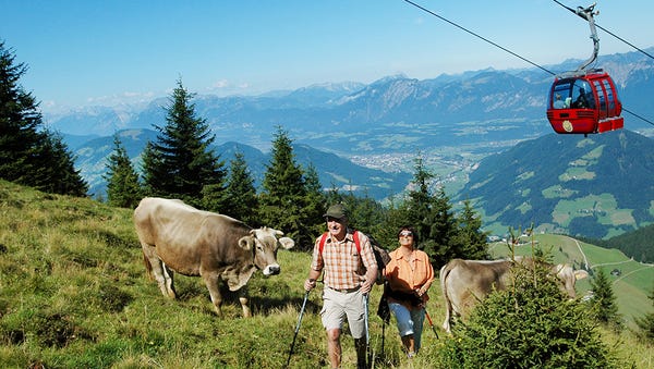 Ein Naturgenuss - Wandern auf die Hohe Salve © Bildarchiv SkiWelt Ein Naturgenuss - Wandern auf die Hohe Salve © Bildarchiv SkiWelt