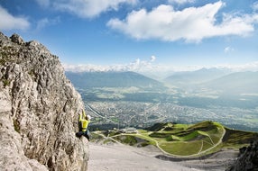 Klettern-an-der-Nordkette © Innsbruck-Tourismus Foto Christian Vorhofer