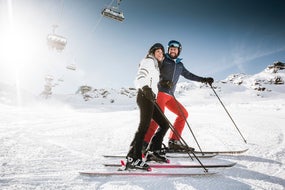 Skifahren-im-Skigebiet-Obergurgl-Hochgurgl © Oetztal-Tourismus Foto Rudi Wyhlidal