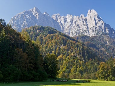 Wilder-Kaiser-Richtung-Kaiserbachtal-Tirol © Oesterreich-Werbung Fotograf Conrad Amber