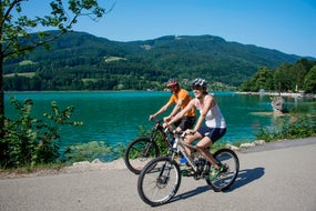 Radfahren am Mondsee © STMG/Stadler Fotograf: Wolfgang Stadler