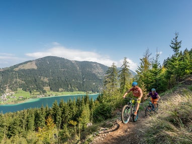 Mountainbikefahren-in-der-Region-Weissensee © Oesterreich-Werbung Foto Martin Steinthaler - TineFoto
