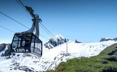 Komfortabler Aufstieg auf 3000 Meter © Kitzsteinhorn Komfortabler Aufstieg auf 3000 Meter © Kitzsteinhorn