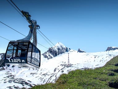 Komfortabler Aufstieg auf 3000 Meter © Kitzsteinhorn Komfortabler Aufstieg auf 3000 Meter © Kitzsteinhorn