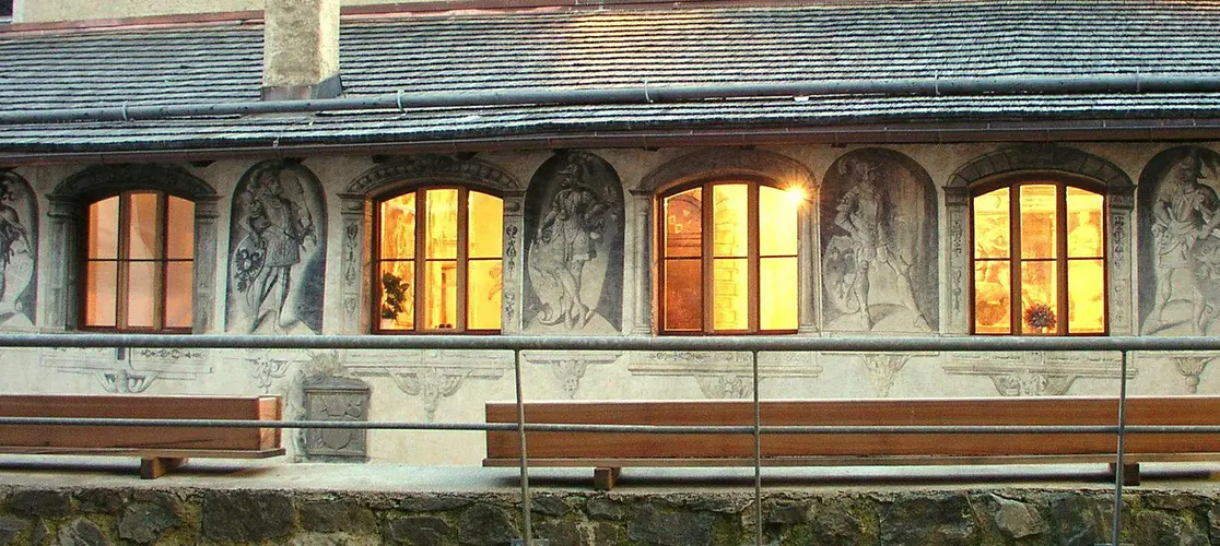 Scuola Fürstenburg dall'interno Scuola Fürstenburg dall'interno