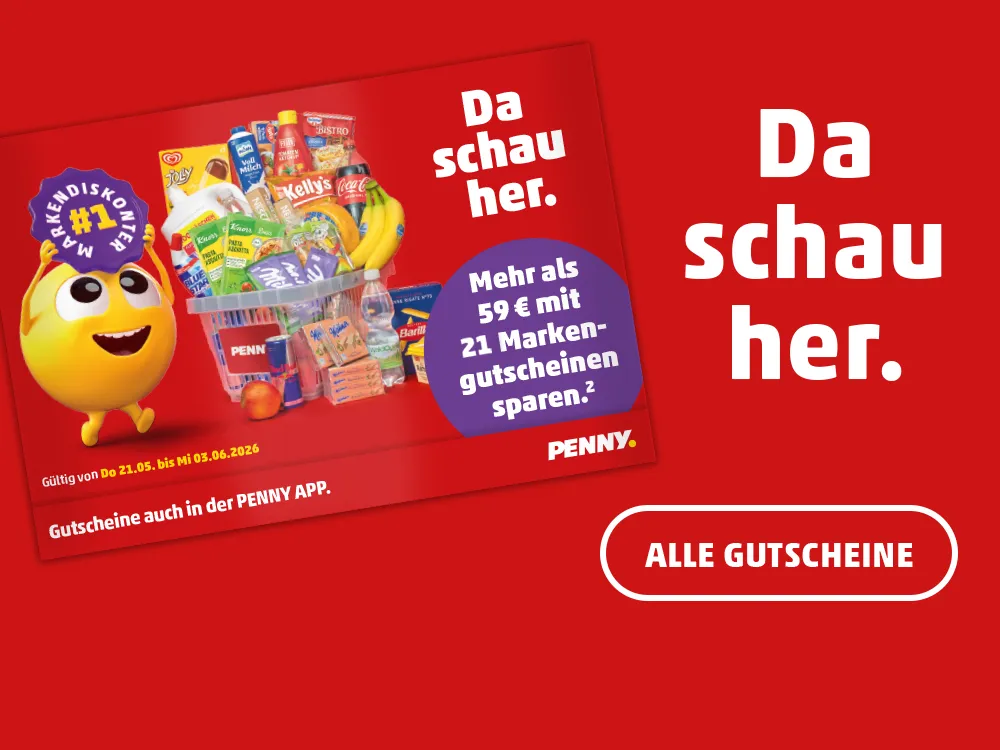 PENNY Markengutscheine von 21.05. bis 03.06.2026