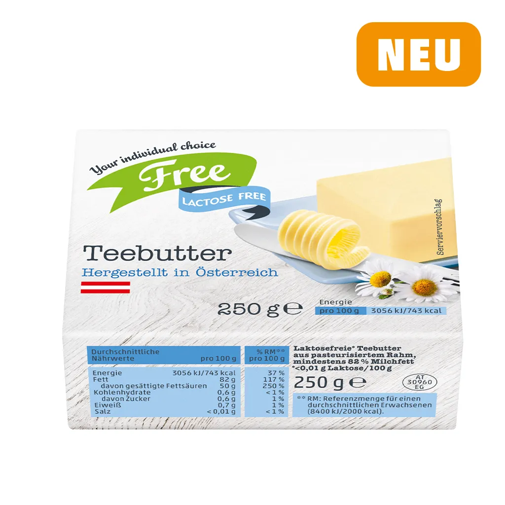 Free Teebutter laktosefrei