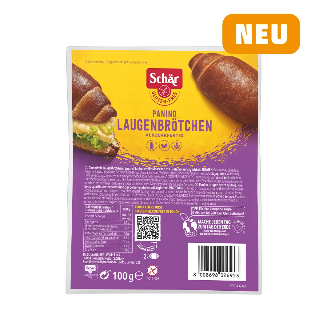 Schär Laugenbrötchen Glutenfrei
