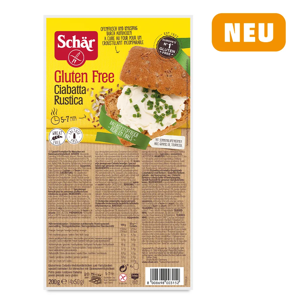 Schär Ciabatta Rustica
