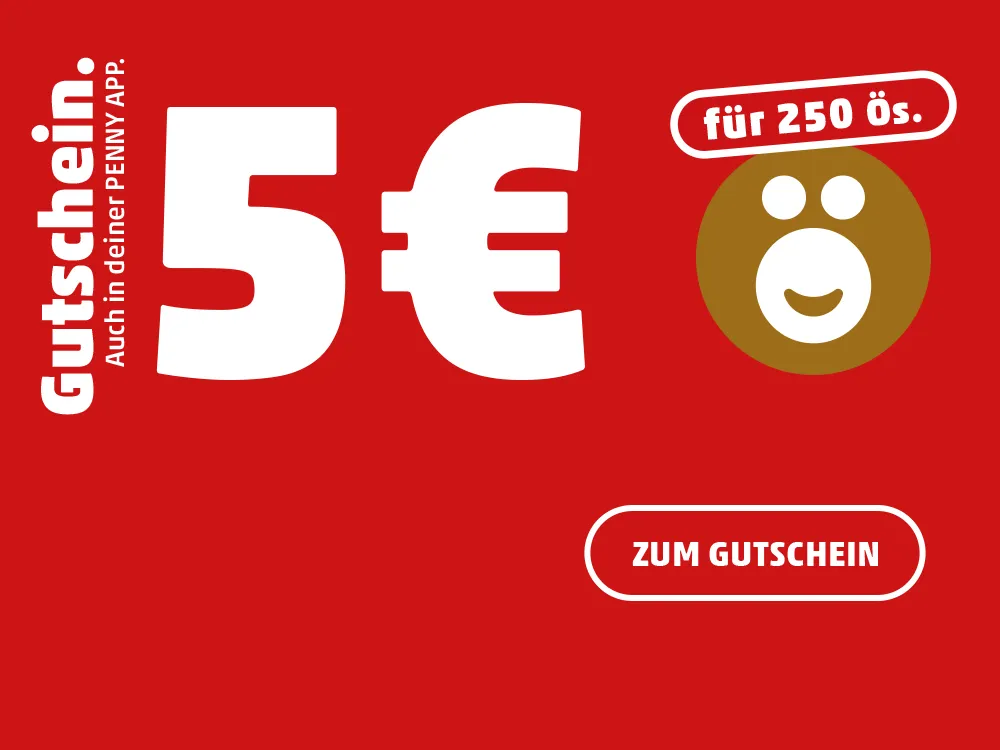 Gutschein 5€ für 250 Ös