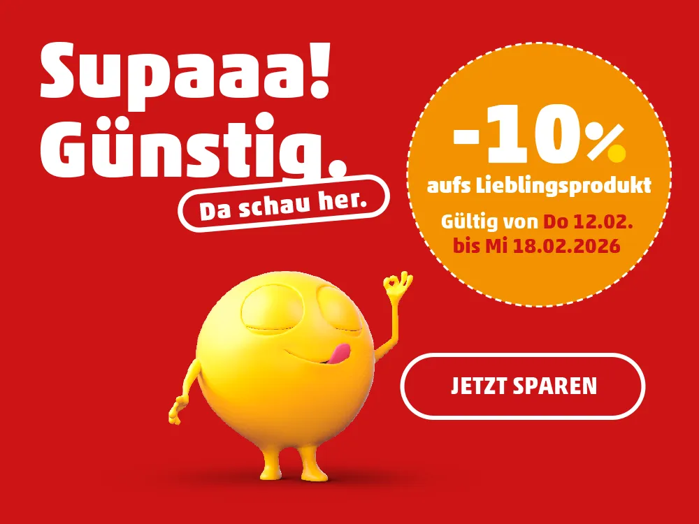 -10% auf dein Lieblingsprodukt von 12.02. bis 18.02.2026