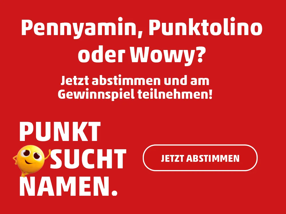 Punkt sucht Namen: Jetzt abstimmen und mit etwas Glück gewinnen!