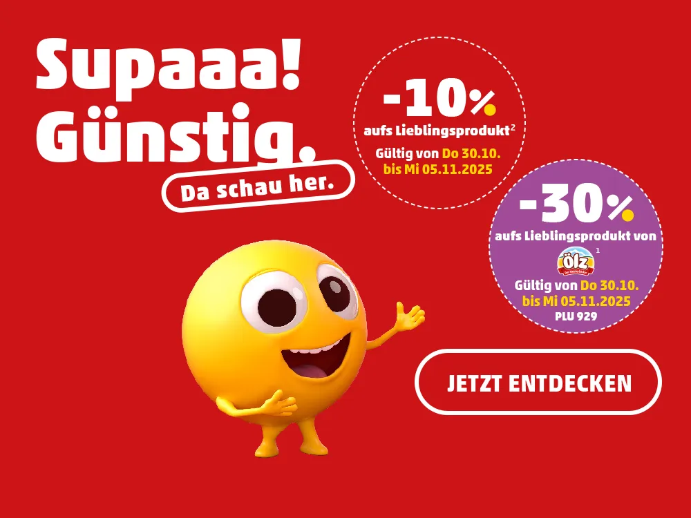 -10% aufs Lieblingsprodukt von 30.10. bis 05.11.2025