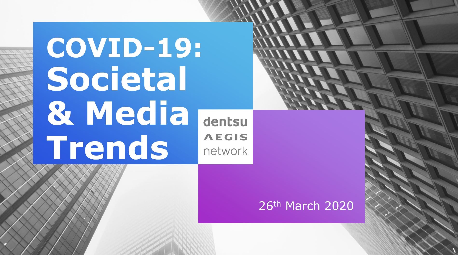 COVID 19 Societal & Media Trends Issue one. Societal and media trends in Ireland in light of COVID-19.