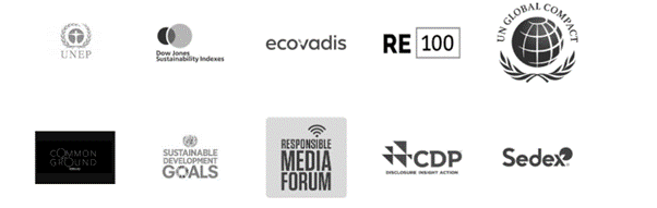Logos of our social impact partners
