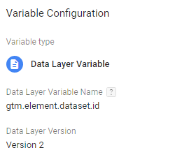 gtm data layer variable