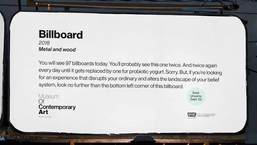 MOCA billboard example