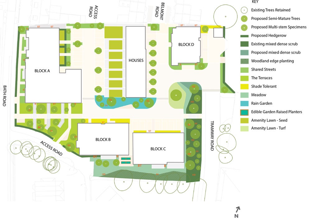 Bath Road - Latest Changes - ecology plan