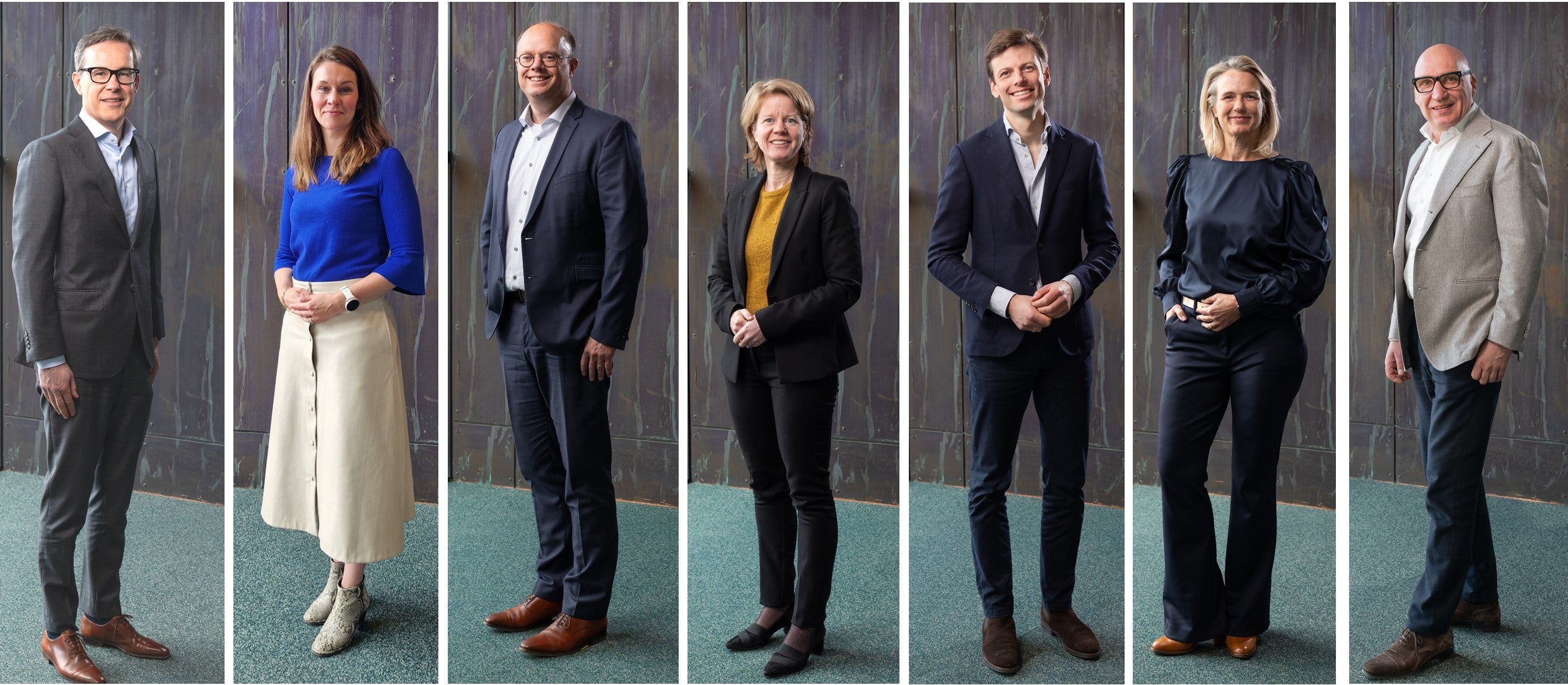 Het Directie Team van Evides Waterbedrijf
