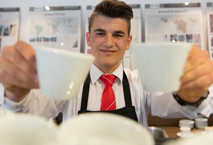 Barista Ausbildung an der LHFS Bruneck Barista Ausbildung an der LHFS Bruneck