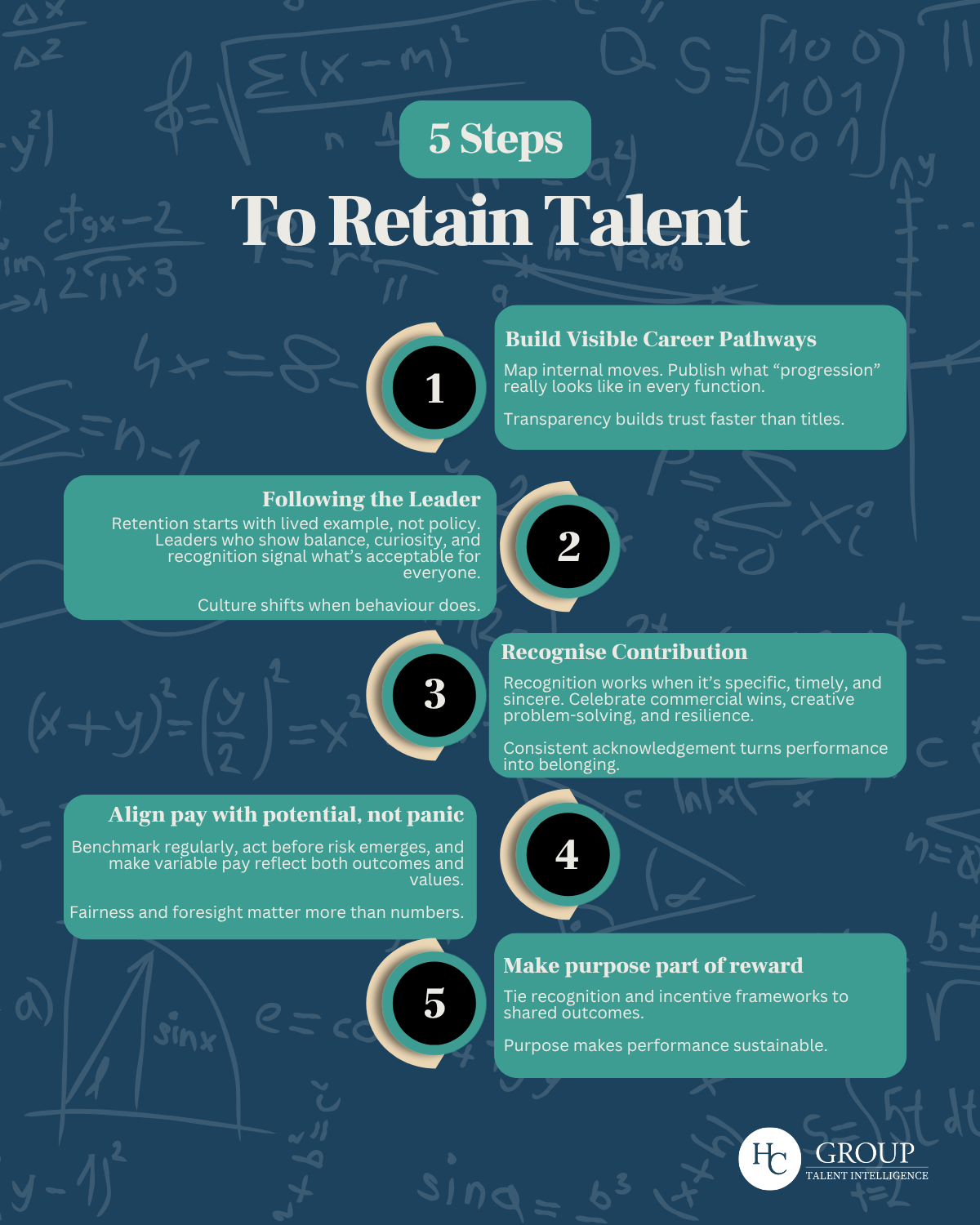 5 steps to retain talent