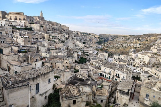 Ein Höhepunkt war für die Schülerinnen und Schüler der Tagesausflug nach Matera, Kulturhauptstadt Europas 2019 mit Unesco-Weltkulturerbe-Status. (Foto: Deutsche Bildungsdirektion/Jürgen Bergmann)