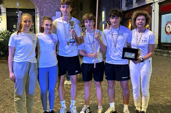 Schulsport: Südtirols Schulen glänzen bei den Italienmeisterschaften 2025 / Tischtennis Mädchen und Buben (Foto: Edith Pigneter)