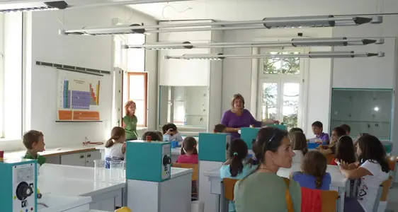 Schülerlabor in Rechtenthal: Basisversuche