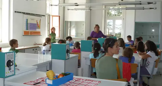 Schülerlabor in Rechtenthal: Basisversuche