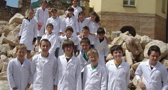 Schülerlabor in Rechtenthal: Mittelschüler:innen