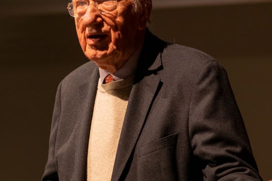 Walter Deutsch an seinem Geburtstag in Wien (Foto: Lauge Dideriksen)