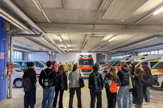 Rendezvous mit dem Traumberuf: Beim Weißen Kreuz