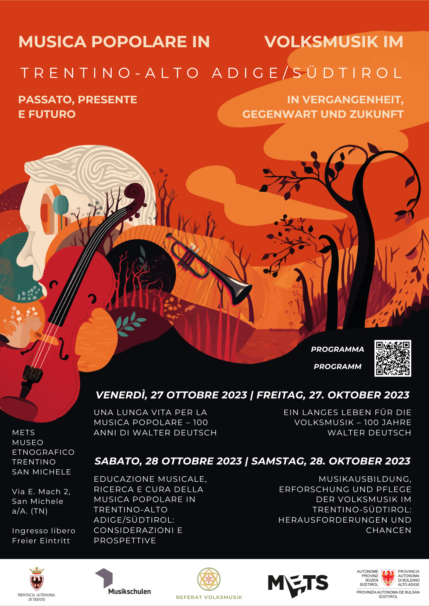 Plakat der Volksmusiktagung