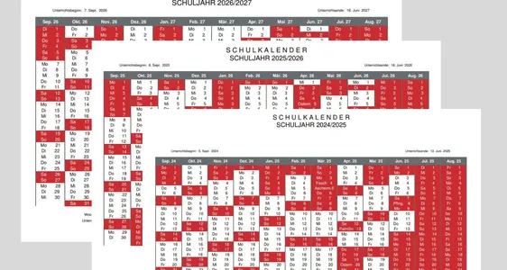 Kindergarten- und Schulkalender